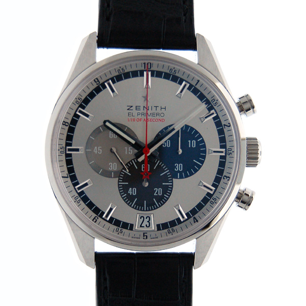 ゼニス　ZENITH　エルプリメロ　ストライキング　10th　03.2041.4052/69.C496　シルバー　世界1969本限定　SS　42mm　新品