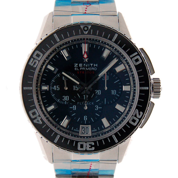 ゼニス　ZENITH　エルプリメロ　ストラトス　フライバッククロノ　03.2060.405/21.M2060　45,5mm　自動巻　新品