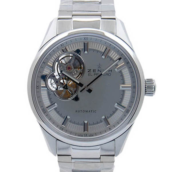 ゼニス　ZENITH　エル プリメロ シノプシス 03.2170.4613/02.M2170　SS　シルバー　新品