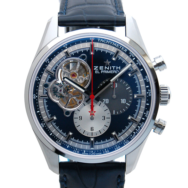 ゼニス　ZENITH　クロノマスター1969　オープン　03.2040.4061/52.C700　ブルー　新品