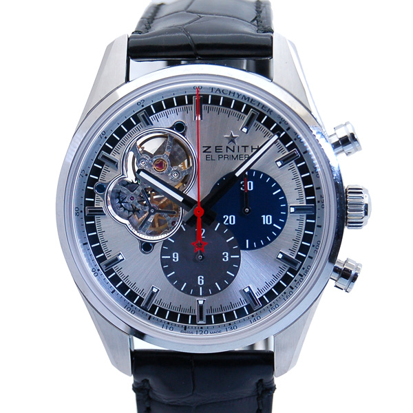 ゼニス　ZENITH　クロノマスター1969　オープン　03.2040.4061/69.C496　シルバー　新品