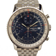ブライトリング　BREITLING　ナビタイマーヘリテージ　42mm　A113C42NP　SS　ブルー　新品