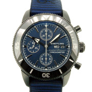 ブライトリング　BREITLING　スーパーオーシャンヘリテージ2 クロノグラフ 44 アウターノウン　M275C-1CMA　44mm　ブルー　SS　新品【現品1点限りSALE】当店通常価格￥476,800