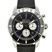 ブライトリング　BREITLING　スーパーオーシャンヘリテージ2 B01 クロノグラフ 44　A006B-1QRC　44mm　ブラック/シルバー　新品