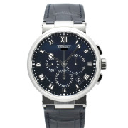 ブレゲ　BREGUET　マリーン クロノグラフ 5527　5527TI/Y1/9WV　ブルー　42.3mm　チタン　新品