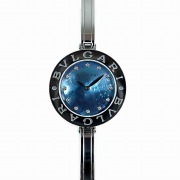 ブルガリ　BVLGARI　B-Zero1(ビーゼロワン)　BZ30BSSD/12　クォーツ　レディース　12Pダイヤ　30mm　ブラックシェル