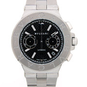 ブルガリ　BVLGARI　ディアゴノクロノグラフ　DG40BSSDCH　メンズ　自動巻　40mm　100m防水　新品