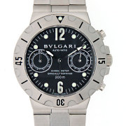 ブルガリ　BVLGARI　スクーバクロノ　SC38SSD　メンズ　SS　38mm　新品