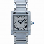 カルティエ　CARTIER　タンクフランセーズ　SS/SM　レディース　W51008Q3　ホワイト　新品