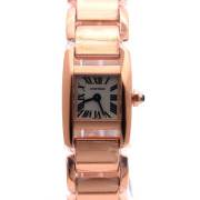 カルティエ　CARTIER　タンキッシムPG/SM　W650018H　18KPG　ピンクゴールド　金無垢