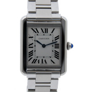 カルティエ　CARTIER　タンクソロ　SS/SM　W5200013　クォーツ　シルバー　レディース　新品