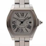 カルティエ　CARTIER　ロードスターSS/LM　W6206017　シルバーローマ　44×38mm　SS　新品