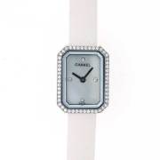 シャネル　CHANEL　プルミエール　H2433　ケースダイヤ　ホワイト　SS　ラバー　新品