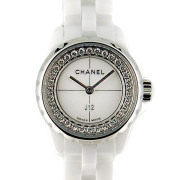 シャネル　CHANEL　J12　XS　H5237　19mm　フランジダイヤ　レディース　ホワイトセラミック　新品