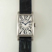 フランクミュラー　FRANCK MULLER　ロングアイランド　902QZ　クォーツ　レディース　K18ホワイトゴールド