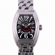 フランクミュラー　FRANCK MULLER　コンキスタドール　8005LSC　自動巻き　レディース　ステンレススチール