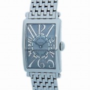 フランクミュラー　FRANCK MULLER　ロングアイランド　902QZ　クォーツ　レディース　グレー