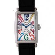 フランクミュラー　FRANCK MULLER　ロングアイランド　カラードリーム　902QZ　SS　シルバー文字盤　クォーツ　新品