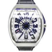 フランクミュラー　FRANCK MULLER　ヴァンガード ヨッティング　V45SCDT YACHTING  ホワイト　53.7×44mm　新品