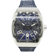 フランクミュラー　FRANCK MULLER　ヴァンガード　V45SCDT AC BU  53.7×44mm　新品