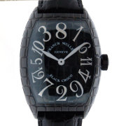 フランクミュラー　FRANCK MULLER　トノーカーベックス　クレイジーアワーズ　ブラッククロコ　8880CH BLK CRO　メンズ　新品