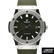 ウブロ　HUBLOT　クラシックフュージョン チタニウム　511.NX.8970.RX　グリーン　45mm　新品
