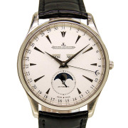 ジャガールクルト　Jaeger LeCoultre　マスターウルトラスリム カレンダー　Q1263520　18KWG　革　39mm　新品