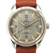 オメガ　OMEGA　シーマスター レイルマスター マスタークロノメーター　220.12.40.20.06.001　グレー　NATOストラップ　40mm　新品