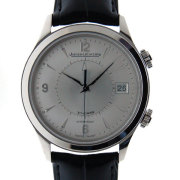 ジャガールクルト　Jaeger LeCoultre　マスターメモボックス　Q1418430　シルバー　SS　40mm　アラーム　新品