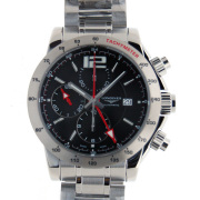 ロンジン　LONGINES　アドミラル　クロノグラフ　L3.670.4.56.6　メンズ　SS　ブラック　新品