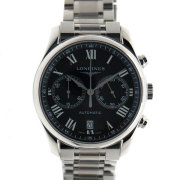ロンジン　LONGINES　マスターコレクション　クロノグラフ　L2.629.4.51.6　SS　40mm　ブラック　新品