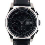 ロンジン　LONGINES　ヘリテージ1954　クロノグラフ　L2.747.4.52.4　SS　40mm　ブラック　新品