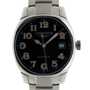 ロンジン　LONGINES　スピリット　L2.699.4.53.6　SS　36mm　ブラック　新品