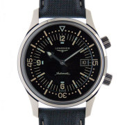 ロンジン　LONGINES　レジェンドダイバー　L3.674.4.50.0　SS　42mm　ブラック　新品