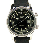 ロンジン　LONGINES　レジェンドダイバー　L3.774.4.50.0　SS　42mm　ブラック　新品