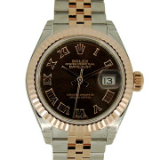 ロレックス　ROLEX　デイトジャスト　279171　チョコレートブラウンローマ　レディース　新品