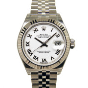 ロレックス　ROLEX　レディ デイトジャスト 28　279174　ホワイトローマ　SS×WG　新品
