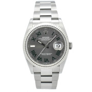 ロレックス　ROLEX　デイトジャスト36　Ref.126234　36mm　スレートローマ　新品