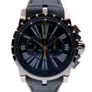 ロジェ・デュブイ　ROGER DUBUIS　エクスカリバークロノグラフ　EX45 78 90 00/09R01/B　SS　45mm　自動巻　世界280本限定　新品
