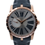 ロジェ・デュブイ　ROGER DUBUIS　エクスカリバー42　RDDBEX0351　K18RG　シルバー　新品