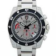 チューダー(チュードル)　TUDOR　グランツァクロノ　20350N　自動巻　41mm　SS　シルバー　新品