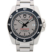 チューダー(チュードル)　TUDOR　グランツァーデイト　20050N　自動巻　41mm　SS　グレー　新品