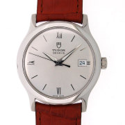 チューダー(チュードル)　TUDOR　ラウンドウォッチ　37000　SS　36mm　シルバー　クォーツ　未使用品