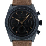チューダー(チュードル)　TUDOR　ファストライダー　ブラックシールド　42000CN　セラミック　ブラック　革ベルト　42mm　新品