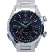 チューダー(チュードル)　TUDOR　アドバイザー　79620T　アラーム　SS　ブラック　新品