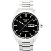 タグホイヤー　TAG HEUER　カレラ デイデイト キャリバー5　WBN2010.BA0640　41mm　ブラック　新品