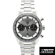 タグホイヤー　TAG HEUER　カレラ キャリバーTH20-00 クロノグラフ　CBS2216.BA0041　シルバー/ブラック　39mm　新品