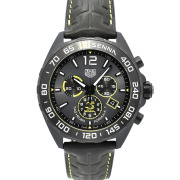 タグホイヤー　TAG HEUER　フォーミュラ1 クロノグラフ アイルトン・セナ スペシャルエディション　CAZ101AJ.FC6487　43mm　クォーツ　グレー　新品