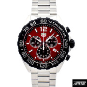 タグホイヤー　TAG HEUER　フォーミュラ1 クロノグラフ　CAZ101AN.BA0842　クォーツ　レッド　43mm　新品