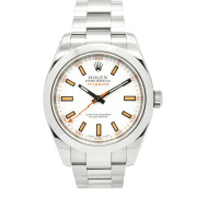 ロレックス　ROLEX　ミルガウス　116400　ホワイト　V番　生産終了　USED　中古